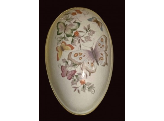 Butterfly Fantasy Porcelain Treasure Egg
