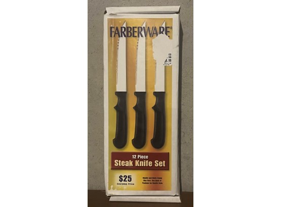 Faberware 12 Piece Knife Set - New In Box