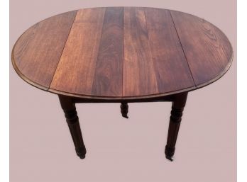Vintage Wood Table - Folding Sides