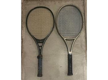 TWO Vintage TENNIS RACKETS With Cases