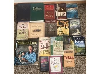 Book Bundle #19 (Lot Of 16 Religious Themed Books)