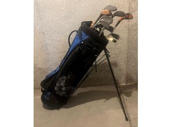 Golf Bag # 1 With 10 Golf Clubs
