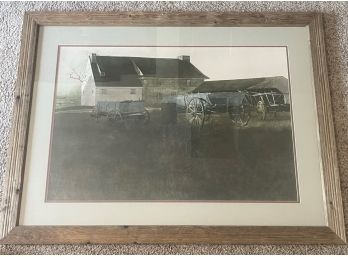 Large Frame Farmhouse Print By Andrew Wyeth