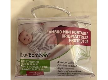 Bamboo Crib Mattress Protector