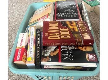 Lot Of 50 Books In A Basket
