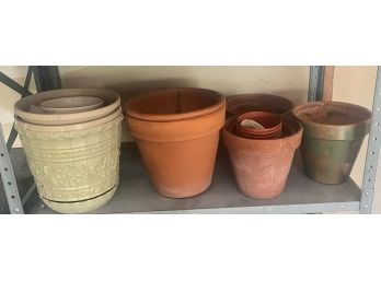 Misc Plant Pots (Terracotta, Plastic, Ceramic)