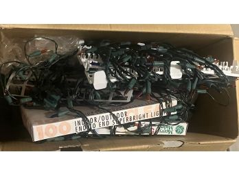 Box Filled With Christmas Lights (Indoor/Outdoor)