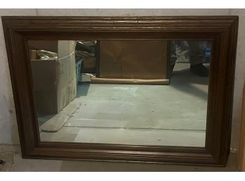Faux Wood Mirror - Large