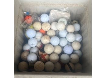 Lot Of Over 100 Golf Balls