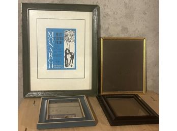 Lot Of 4 Picture Frames