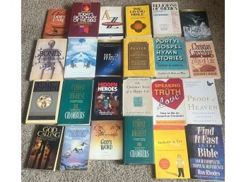 Book Bundle #12 (Lot Of 24 Religious Themed Books)