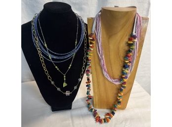 5 Fun & Funky Necklaces (J12)