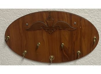 Wooden Wall Mounted Key Holder