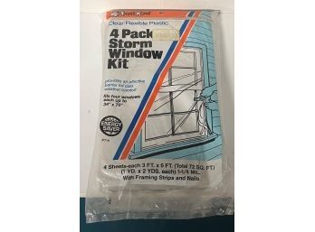 4 Pack Storm Window Kit - New In Packaging