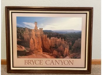 Framed Picture Of Bryce Canyon