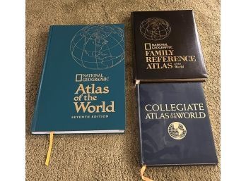 Hardcover Atlas Book Bundle - 3 Books
