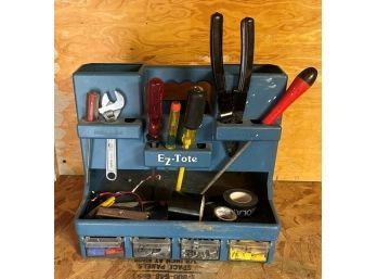 EZ Tote Electrical Tool Caddy With Contents