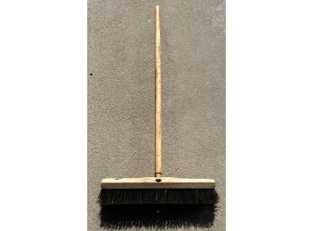 Wood Push Broom