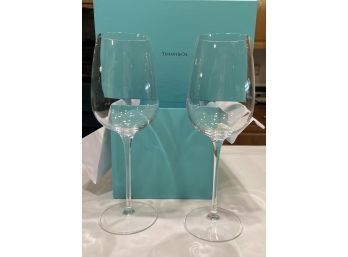 Tiffany & Co. Crystal Wine Glasses