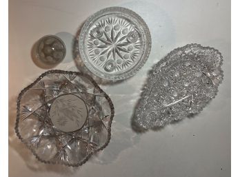 Vintage Glass & Crystal Dishes