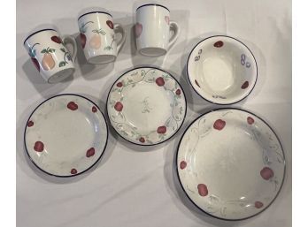 Some Dishes In 2 Patterns