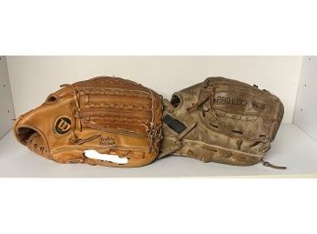 2 Softball Gloves