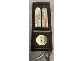 Vintage Airguide No.423 Cathedral Indoor Outdoor Thermometer