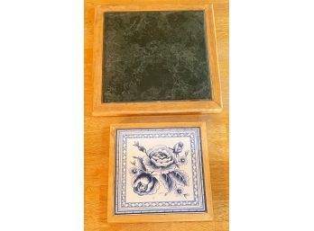 Two Hot Plates - Tile/Wood