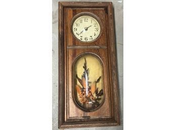 Vintage Wooden Clock