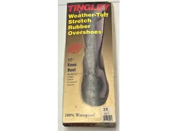 Stretch Rubber Overshoes (17' Knee Boot) - New In Box