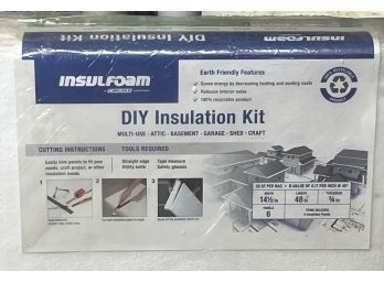 INSULFOAM - DIY Insulation Kit - New In Packaging