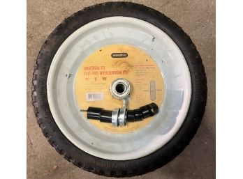 Set Of 2 - Universal Fit Flat-Free Wheelbarrow Tires - NEW