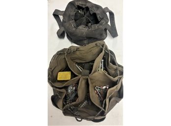 Canvas Drawstring Organizer Bags With Contents