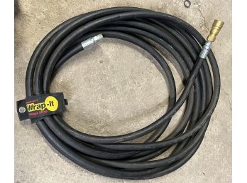 Propane Hose With Quick Connectors With Heavy Duty Storage Strap