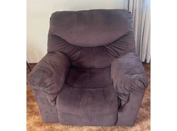 Large Comfortable Corduroy Armchair