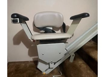 BRUNO Straight Stair Lift Chair With Two Remotes And BRAND NEW Batteries & NEW Charger