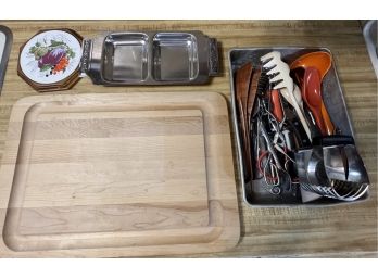 Kitchen Utensils, Cutting Board & More