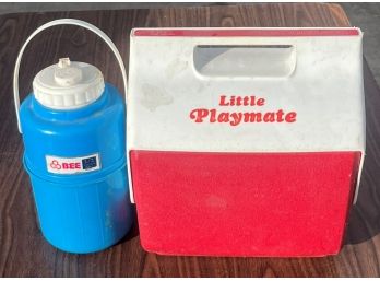 Little Playmate Cooler & BEE Thermos