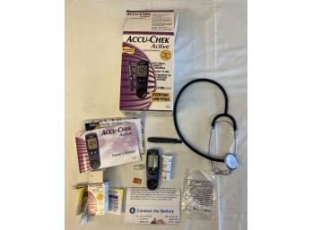 Accu-Chek & Stethoscope