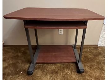 Small, Wheeled Desk