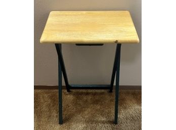 Foldable Wood Tray Table
