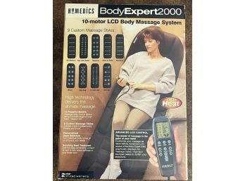 HOMEDICS Body Expert 2000 -10 Motor LCD Body Massage System - New In Box