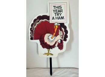Funny Thanksgiving Sign Decoration