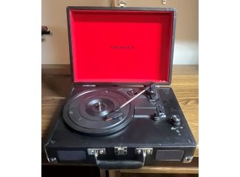 Vintage CROSLEY Portable Record Player (model #CR8005A)