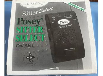 POSEY Sitter Select Alarm System - Appears New (Model #8361)
