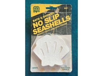 Bath & Shower No Slip Seashells - New In Packaging - Plus Bonus Opened Pack