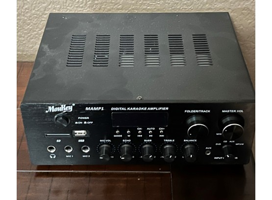 Digital Karaoke Amplifier