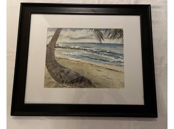 Watercolor Painting In Nice Frame