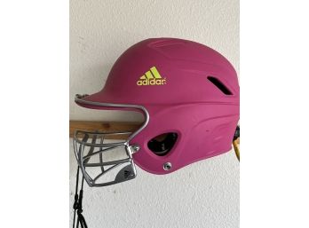 Pink ADDIDAS Helmet