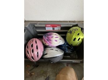 Lot Of 5 Bicycle Helmets